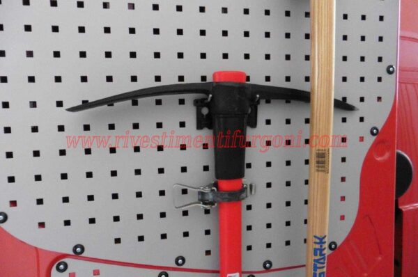 Kit rivestimenti vano di carico in alluminio liscio forato - immagine 4