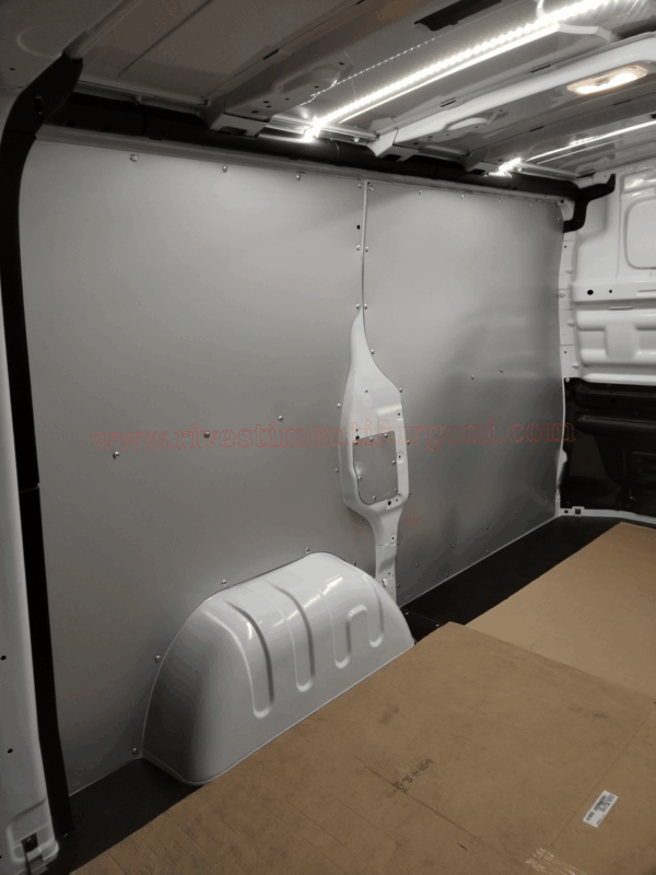 Kit rivestimento vano di carico in alluminio liscio - immagine 3