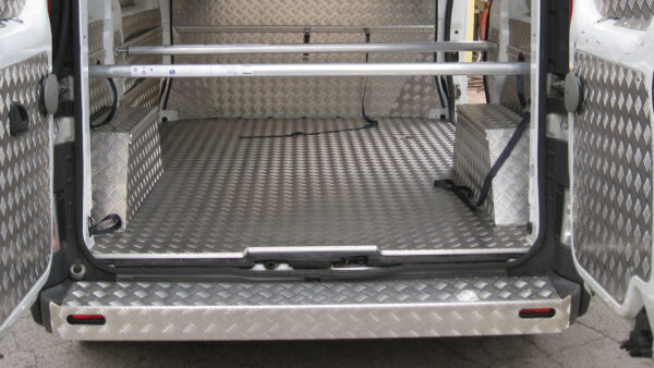 Pianale in Alluminio Mandorlato - immagine 4