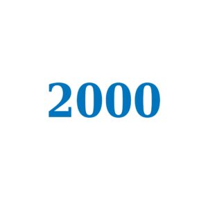 dal 2000 al 2022