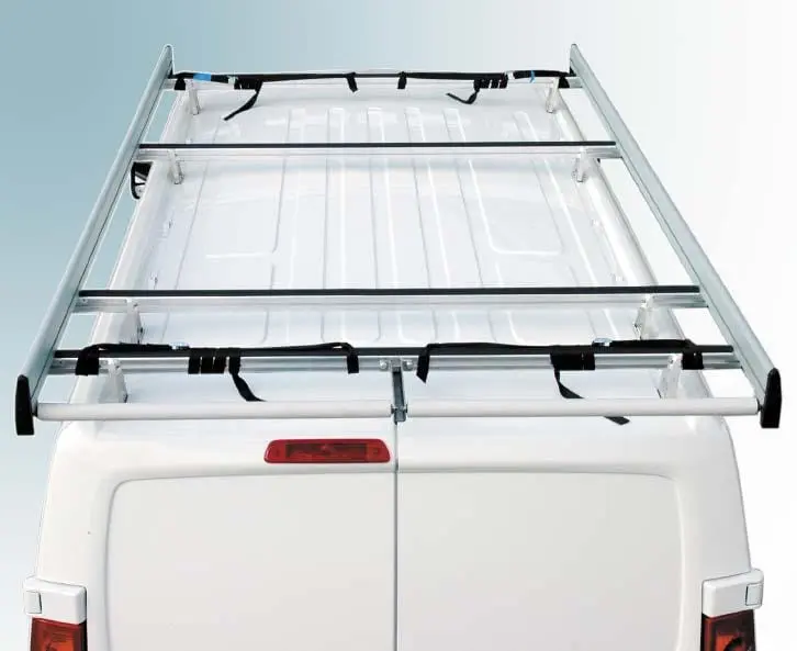 Kit portatutto completo VOLKSWAGEN CADDY L1-H1 dal 2003 senza porte lat. passo 2682 tetto H1 (basso)