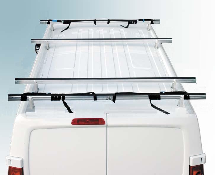 Kit portatutto solo traverse in alluminio 45*40 con gomma anti-urto per Primestar
