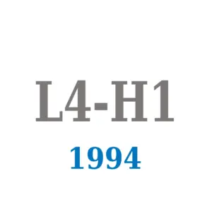 CITROEN JUMPER L4-H1 dal 1994 passo 3700 tetto H1 (basso)
