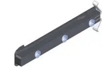 ASSIEME GUIDA SCORRIMENTO DA 300mm FISSAGGIO