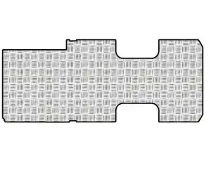 Pianale in Alluminio Mandorlato MERCEDES SPRINTER L3-H2 dal 2018 lung. tot. 6967 passo 4325