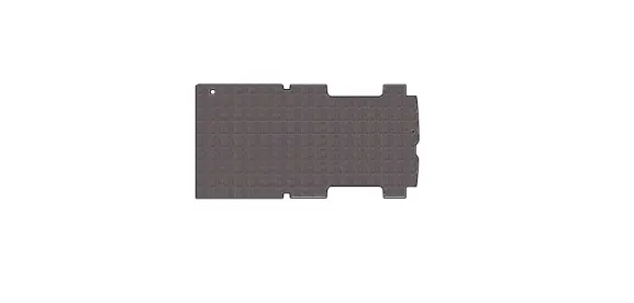 Pianale in Legno Multistrato Marino con Bordi FORD TRANSIT L3-H2 dal 2014 Lung. Tot. 5981 L3(PASSO 3750) ALT 2547 H2